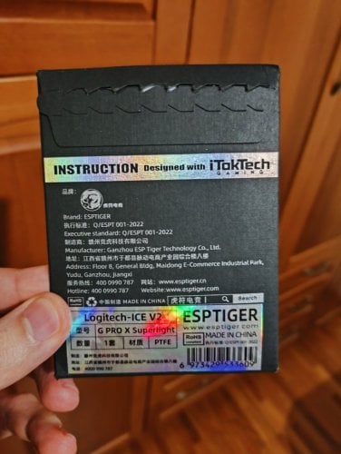 Περισσότερες πληροφορίες για "Esports Tiger ICE v2 skates mouse feet για Logitech G PRO X Superlight με δωρεάν μεταφορικά"