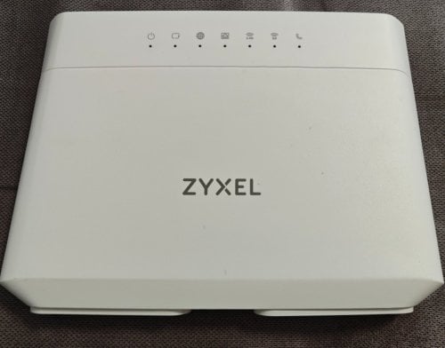 Περισσότερες πληροφορίες για "ZYXEL VGM8623 T50B"