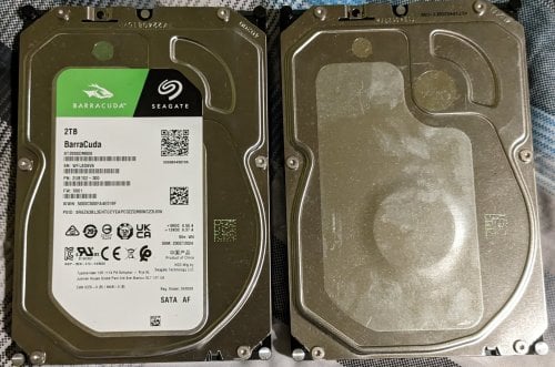 Περισσότερες πληροφορίες για "2 HDD Seagate Barracuda 2TB"
