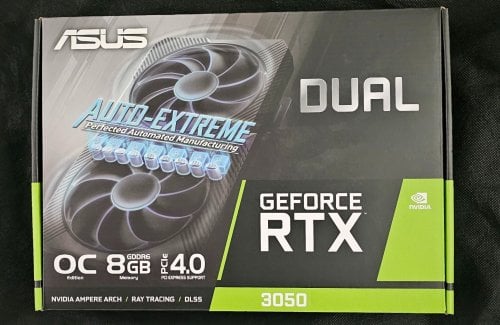 Περισσότερες πληροφορίες για "Asus VGA GeForce RTX 3050 Dual OC V2 8 GB (ΣΦΡΑΓΙΣΜΕΝΟ ΚΟΥΤΙ)"