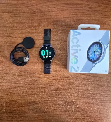 Περισσότερες πληροφορίες για "Samsung Galaxy Watch Active2 (44mm/Ασημί)"