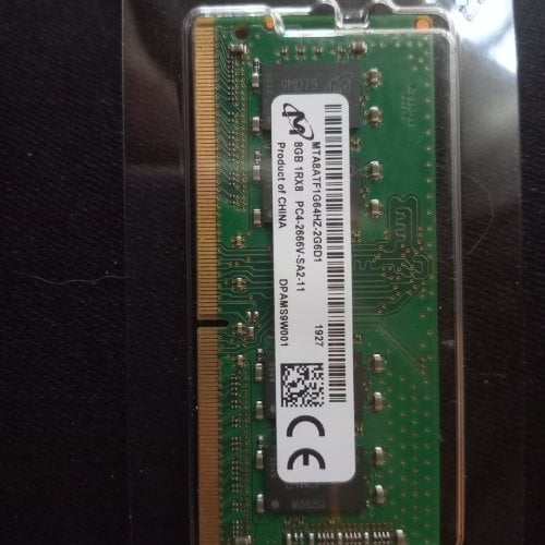 Περισσότερες πληροφορίες για "Micron 8gb ddr4 1rx8 2666 MHz sodimm"