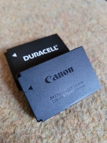 Περισσότερες πληροφορίες για "Μπαταρίες Canon LP-E12"