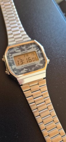 Περισσότερες πληροφορίες για "Casio Vintage Iconic  A-168WA"