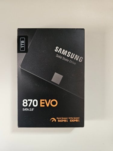 Περισσότερες πληροφορίες για "1TB Samsung 870 Evo SSD 2.5'' SATA III MZ-77E1T0B/EU"