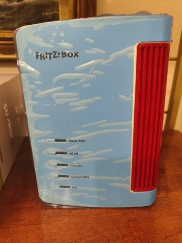 Περισσότερες πληροφορίες για "AVM FRITZ!Box 5530 Fiber Ασύρματο Router Wi‑Fi 6 με 2 Θύρες Gigabit Ethernet"