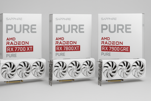 Περισσότερες πληροφορίες για "Ζητώ Sapphire PURE Radeon RX 7700 XT / RX 7800 XT / RX 7900 GRE"