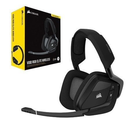 Περισσότερες πληροφορίες για "Corsair Gaming Headset Void RGB Elite 7.1 Wireless"