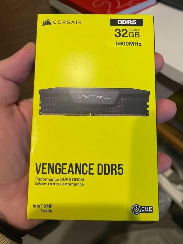 Περισσότερες πληροφορίες για "Corsair Vengeance 32GB DDR5  (2x16GB) 5600"