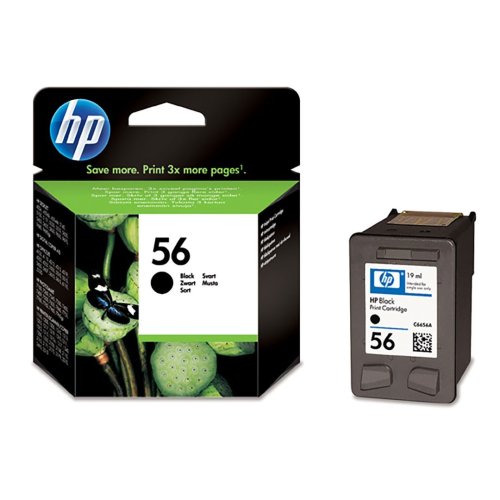 Περισσότερες πληροφορίες για "Μελάνι HP 56 Black"