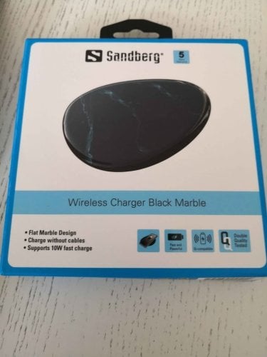 Περισσότερες πληροφορίες για "Sandberg Wireless Charger Black Marble Σφραγισμενος"