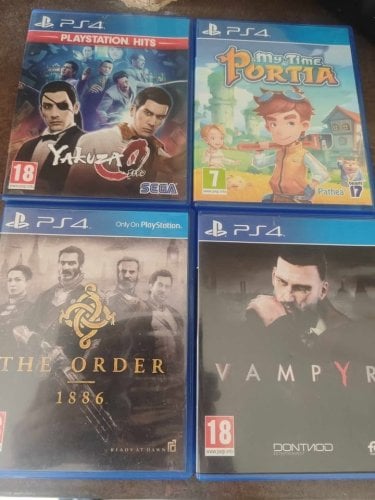 Περισσότερες πληροφορίες για "ps4 games ( 4 ΠΑΙΧΝΙΔΙΑ ΣΕ ΚΑΤΑΣΤΑΣΗ ΚΑΙΝΟΎΡΓΙΟΥ )"