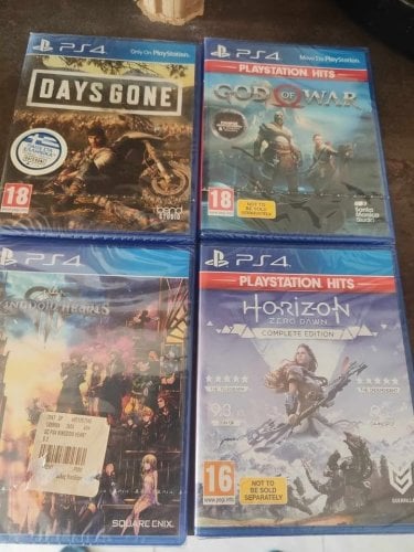 Περισσότερες πληροφορίες για "ps4 games ( 4 ΠΑΙΧΝΙΔΙΑ ΣΕ ΚΑΤΑΣΤΑΣΗ ΚΑΙΝΟΎΡΓΙΟΥ -ζελατινα-)"