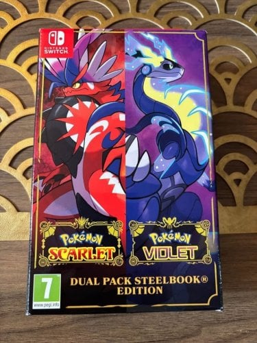 Περισσότερες πληροφορίες για "Pokemon scarlet and violet dual pack steelbook edition + steelbooks"