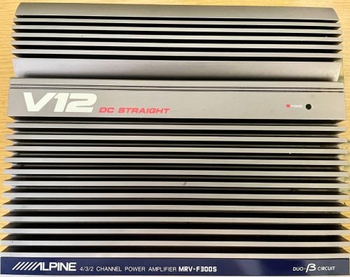 Περισσότερες πληροφορίες για "Alpine power amp MRV-F300S -V12  [ενισχυτής αυτοκινήτου ]."