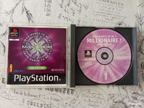Περισσότερες πληροφορίες για "PS1 Who Wants To Be A Millionaire (playstation 1) PAL eng BOX + MANUAL (full, mint)"