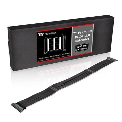 Περισσότερες πληροφορίες για "Thermaltake TT Premium PCI-E 3.0 Extender – 1000mm επεκταση 1 μέτρο"