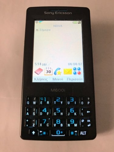Περισσότερες πληροφορίες για "Sony Ericsson m600i"