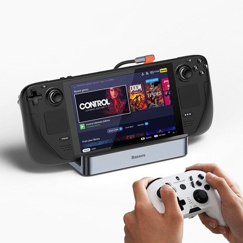 Περισσότερες πληροφορίες για "Baseus GamerX 6 Ports USB-C Steam Deck Docking Station"