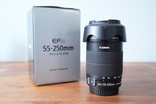 Περισσότερες πληροφορίες για "Canon EF-S 55-250mm f/4-5.6 IS STM Telephoto"