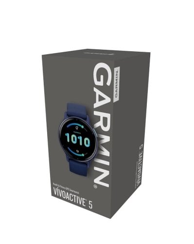 Περισσότερες πληροφορίες για "Garmin Vivoactive 5 Aluminium 42mm Αδιάβροχο Smartwatch με Παλμογράφο (Royal Blue)"