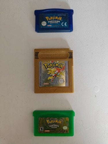 Περισσότερες πληροφορίες για "Κασέτες  Pokemons GBA / GBC"