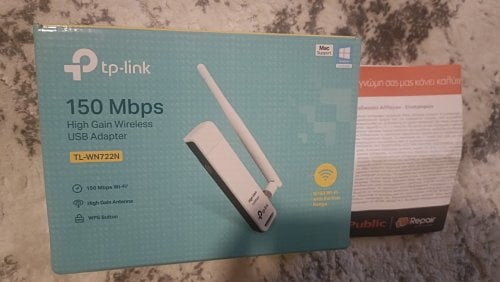 Περισσότερες πληροφορίες για "TP-Link TL-WN722N"