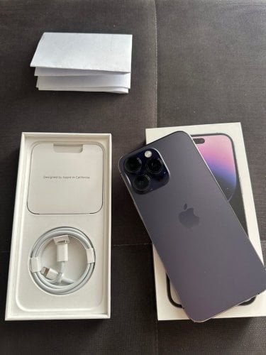 Περισσότερες πληροφορίες για "iPhone 14 Pro Max 128GB Deep Purple. Άριστη κατάσταση. Ελληνικό με απόδειξη."