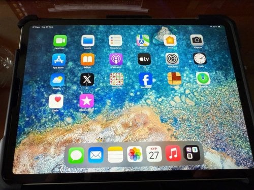 Περισσότερες πληροφορίες για "Apple iPad Pro 2021 11" (256 GB/M1/iPadOS)"