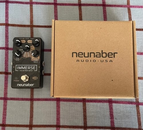 Περισσότερες πληροφορίες για "Neunaber Immerse Reverberator Mk II πετάλι reverb"