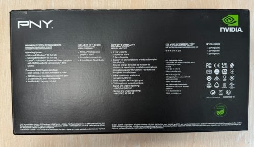 Περισσότερες πληροφορίες για "NVIDIA PNY Quadro T1000 4GB GDDR6 Κάρτα Γραφικών ΣΦΡΑΓΙΣΜΕΝΗ με εγγύηση"