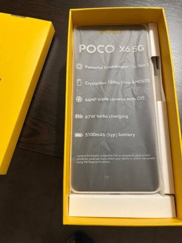 Περισσότερες πληροφορίες για "Xiaomi Poco X6 (Άσπρο 12/256 GB)"