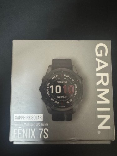 Περισσότερες πληροφορίες για "Garmin Fenix 7S Sapphire Solar Titanium Black DLC with Black band."