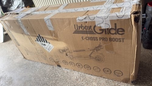 Περισσότερες πληροφορίες για "OpenBox - 1600W UrbanGlide E-Cross Pro Boost"