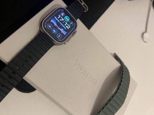 Περισσότερες πληροφορίες για "Apple Watch Ultra (49mm/Μεταλλικός/Τιτάνιο)"