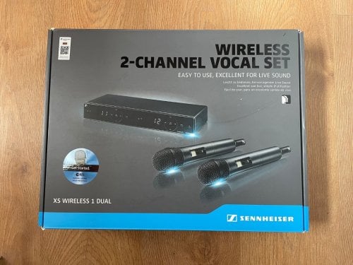 Περισσότερες πληροφορίες για "Sennheiser XSW 1-825 Dual"