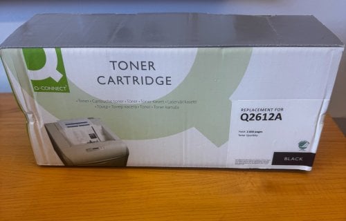 Περισσότερες πληροφορίες για "Toner Q-Connect 12A / Q2612A Black"