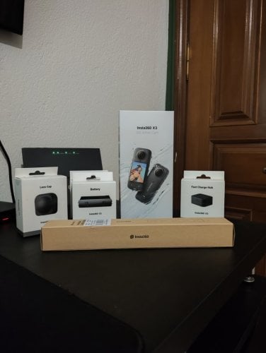 Περισσότερες πληροφορίες για "Πωλείται bundle κάμερας Insta360 X3"