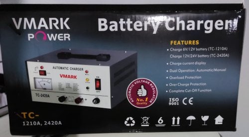 Περισσότερες πληροφορίες για "VMARK TC-1210A Φορτιστής Μπαταριών Αυτοκινήτου 6V/12V 10A"
