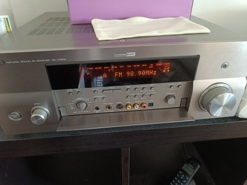 Περισσότερες πληροφορίες για "Yamaha rx v-460007.1 & MJ Acoustics"