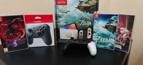 Περισσότερες πληροφορίες για "Nintendo Switch OLED Zelda Tears of the Kingdom Edition και Συλλογή"