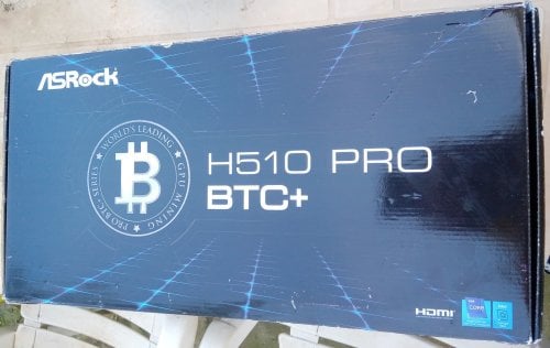 Περισσότερες πληροφορίες για "AsRock H510 Pro BTC+, Σχεδόν Καινούργια (25 ημερών) ΔΕΝ ΘΕΛΕΙ Risers!!!"