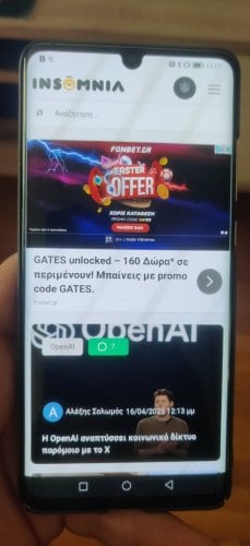 Περισσότερες πληροφορίες για "Huawei P30 Pro (Ασημί 8/256 GB) ΝΈΑ ΤΙΜΉ!!!"