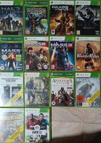 Περισσότερες πληροφορίες για "Xbox 360 games"