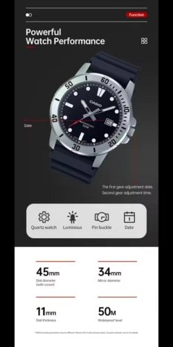 Περισσότερες πληροφορίες για "Casio MTP-VD01"