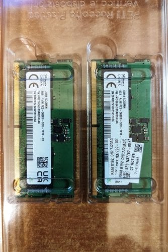 Περισσότερες πληροφορίες για "Laptop RAM 16GB (2X8) DDR5 5600 2 modules"