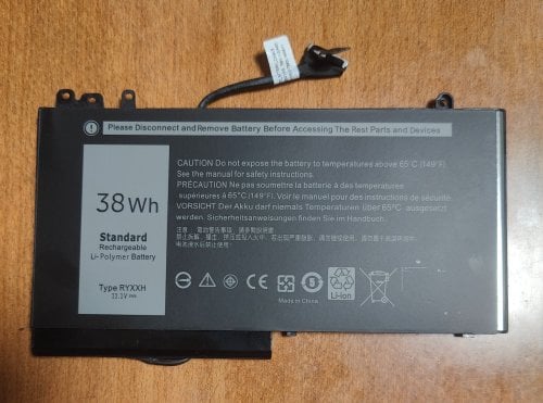 Περισσότερες πληροφορίες για "Από dell latitude 5450 καινούργια μπαταρία+μνήμη+δισκος"