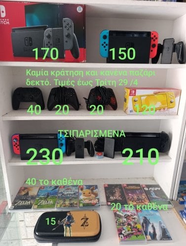 Περισσότερες πληροφορίες για "Nintendo switch ΟΠΟΙΟΣ ΠΡΟΛΑΒΕΙ"