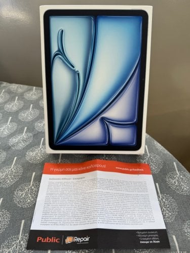 Περισσότερες πληροφορίες για "Apple iPad Air (2025 - M3) 11" (128GB) Blue - Σφραγισμένο"