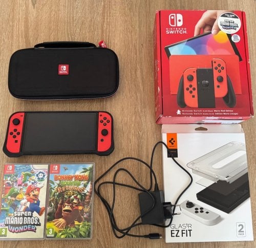 Περισσότερες πληροφορίες για "Nintendo Switch OLED Mario Red Edition"